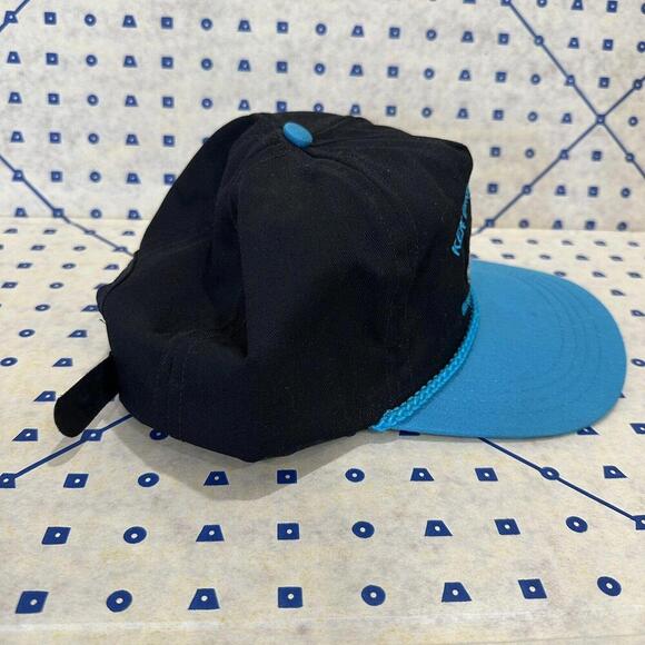 Vintage Two Tone Trucker Hat Snapback Adjustable Made In USA Trucking Company - Picture 3 of 8